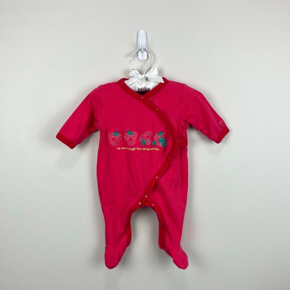 Vintage Y2K Carter's Eric Carle The Very Hungry Caterpillar Footie 0-3 Months - Picture 1 of 8